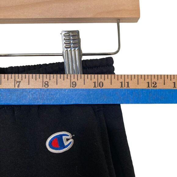 Champion Surfside Graphic  Sweatpants Boys Youth Size Small S Pocket Logo Black - Picture 6 of 11